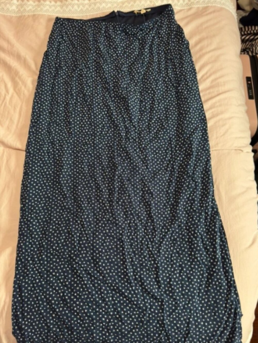 L. A.HEARTS polka dot long skirt